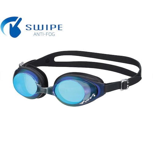 view swim goggles V630ASAM BKBL